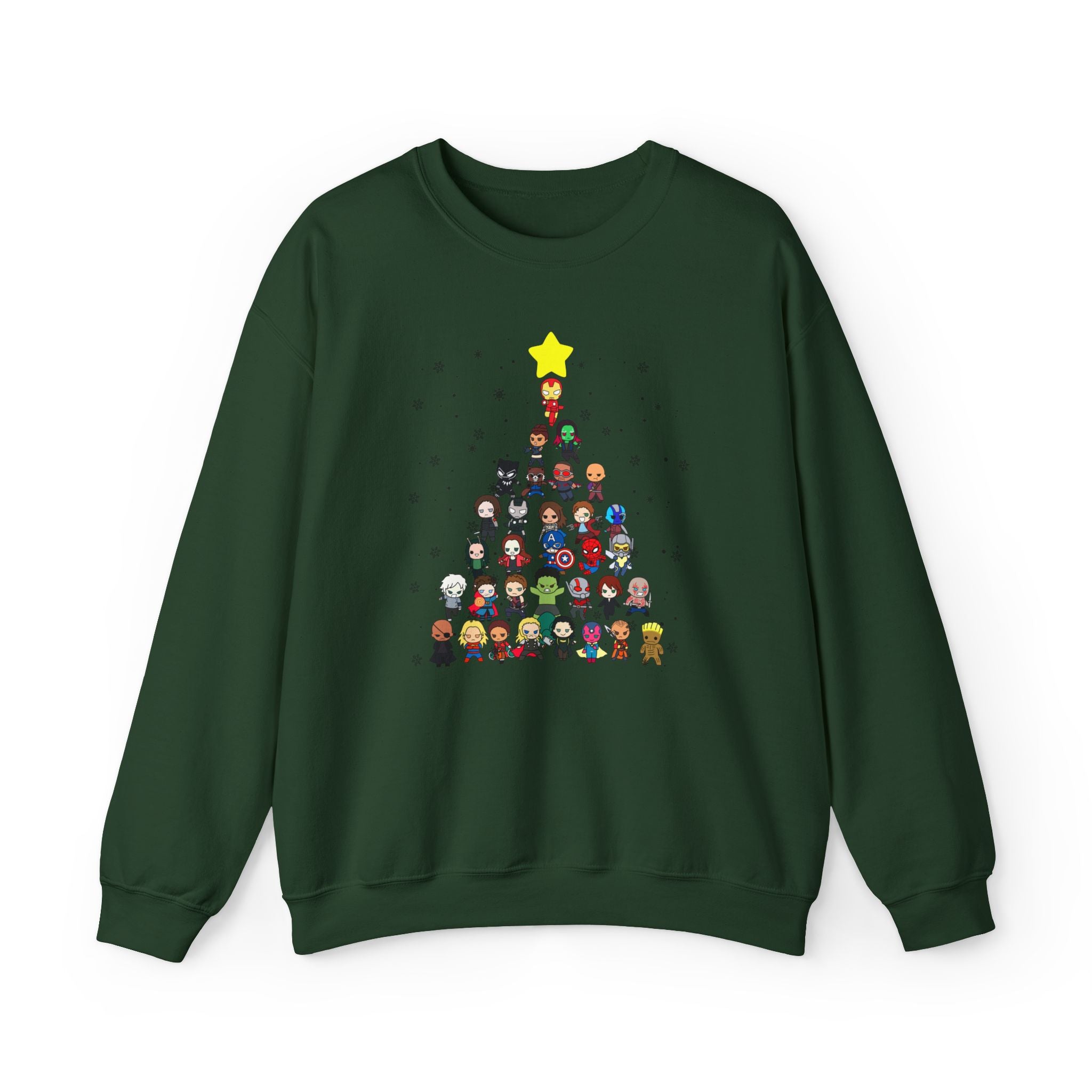 Christmas Tree of Marvel Sweatshirt